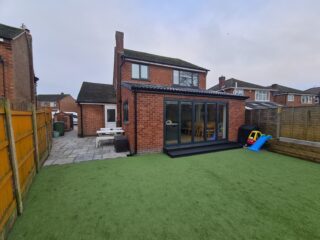 Rear Extension In Cheadle and Alterations
